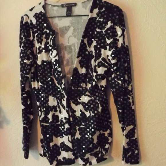 Women's INC International Concept Cardigan Sweater - Picture 1 of 2